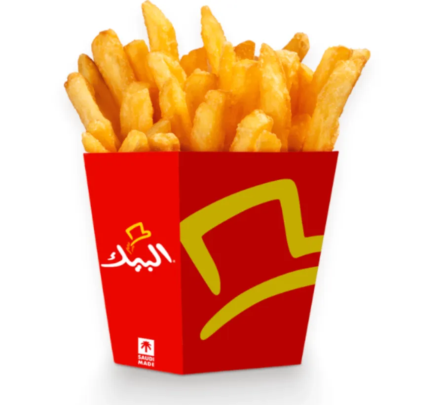 Albaik Menu with prices 2026 44 Crunchy Fries
