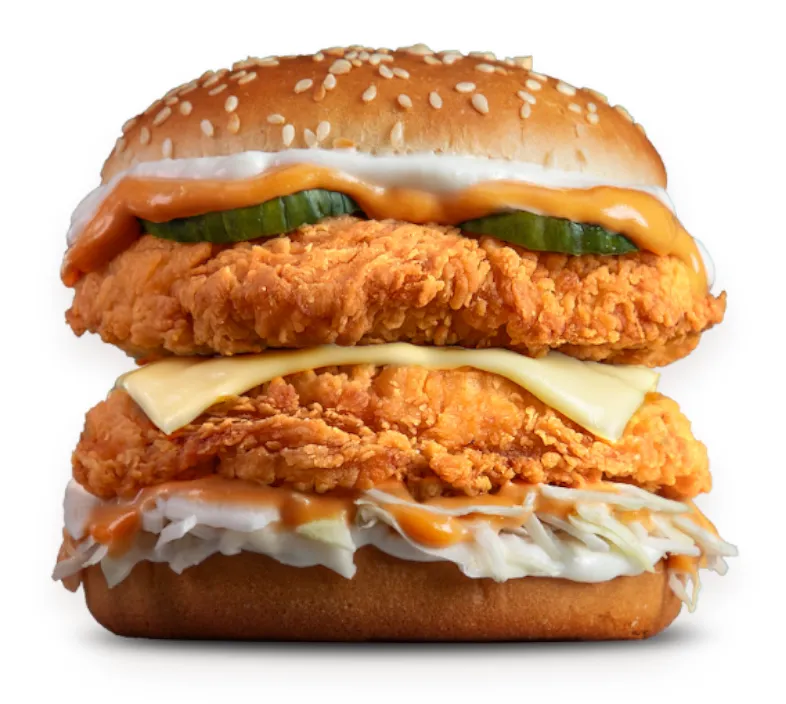 Albaik Menu with prices 2026 8 Double Crispy Baik Burger