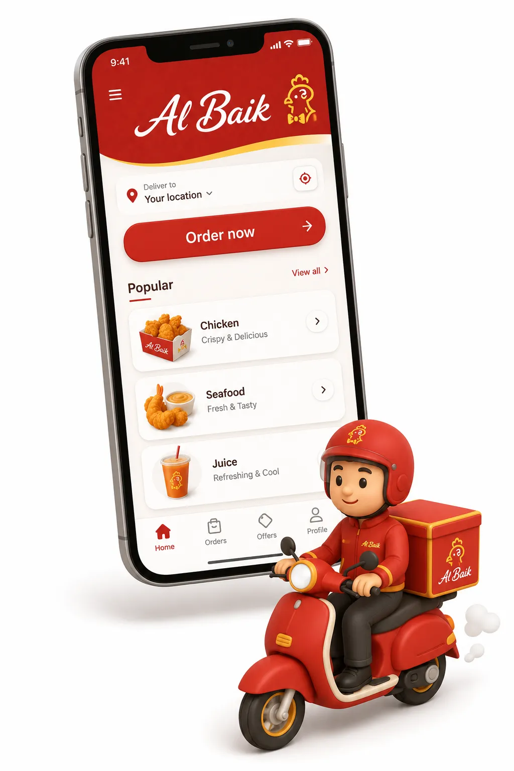 Albaik online Delivery