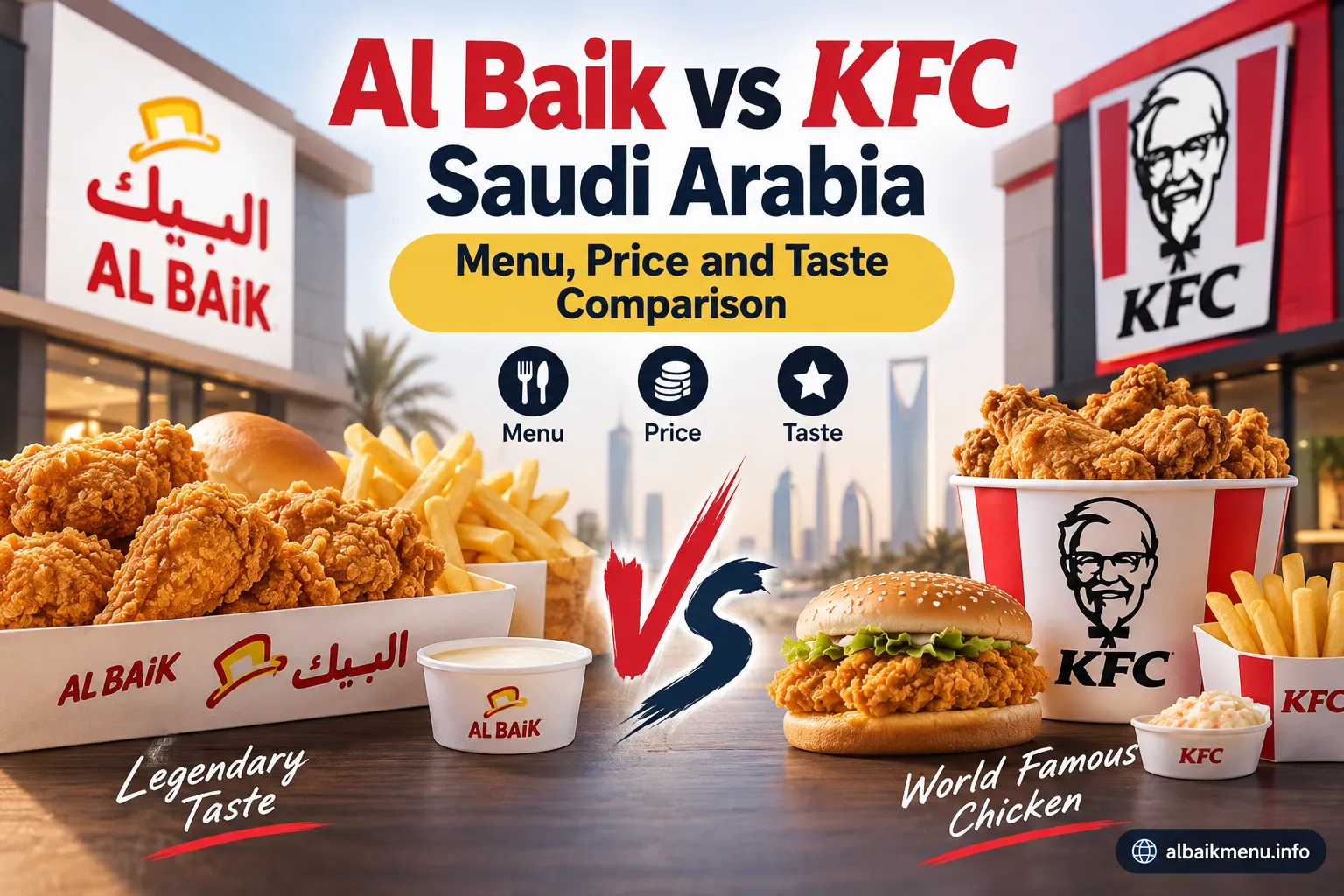 Al Baik vs KFC Saudi Arabia: Menu, Price and Taste Comparison 2 al baik vs kfc