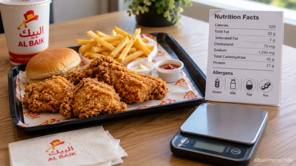 Al Baik Calories: What Is Actually Verified 1 albaik nutrition