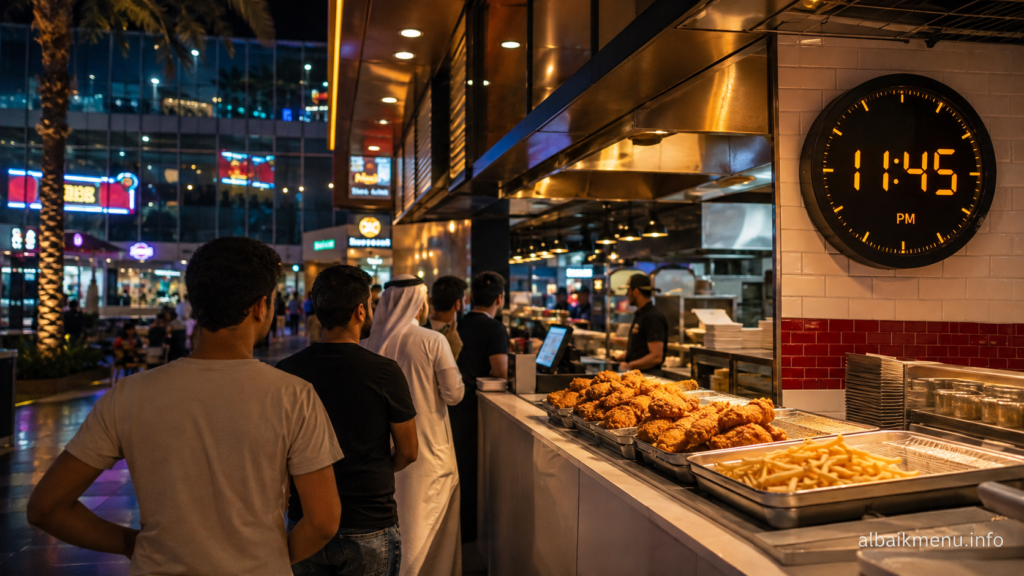 Al Baik Timings in the UAE: Full City Schedule 1 albaik timing